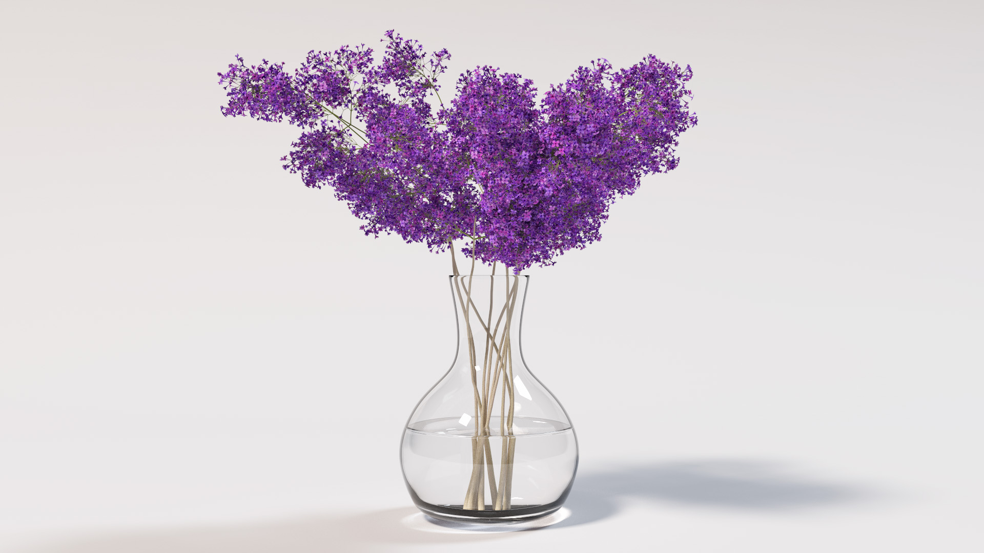 Rendered in Takua a0.5 using BDPT. Note the complex caustics from the vase and water.