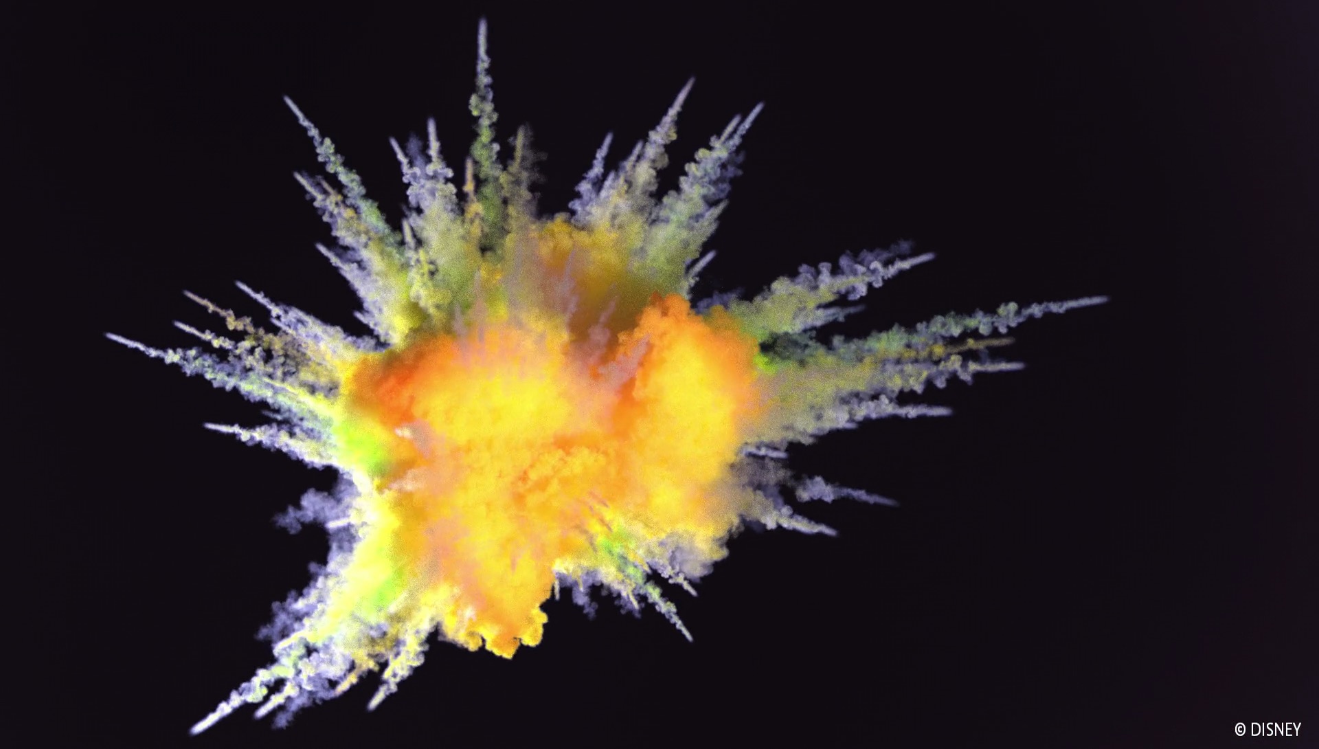 An orange-purple color explosion from our SIGGRAPH Fast Forward video.